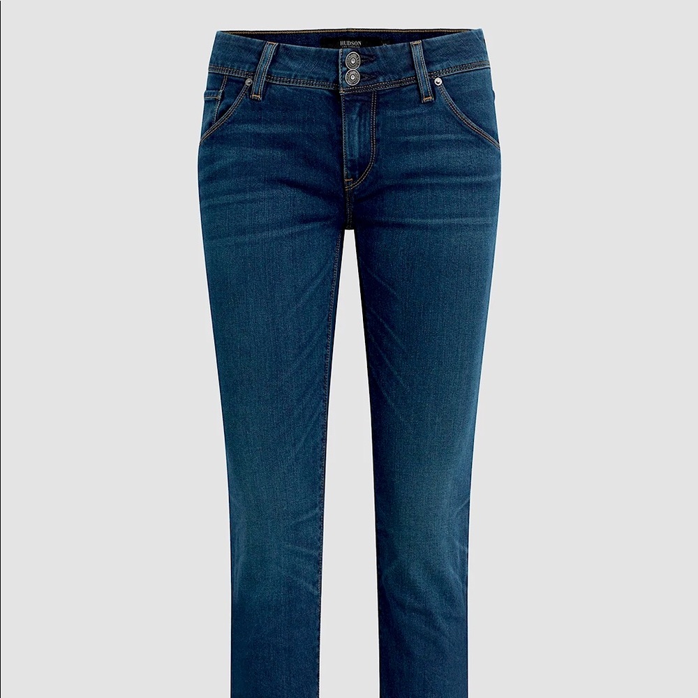 Hudson Collin Mid-Rise Skinny Jean, Size 27, Never Worn